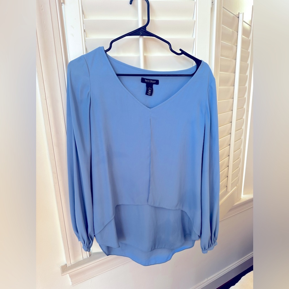 White house black market cute dressy long sleeve